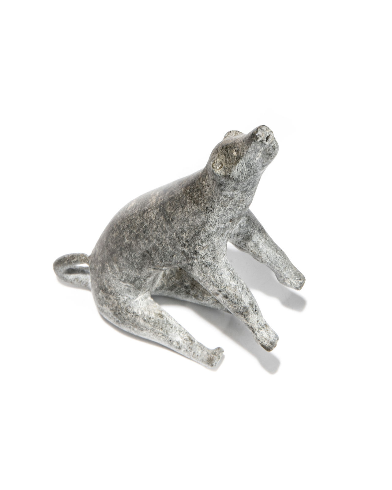 UNIDENTIFIED ARTIST, KANGIQLINIQ (RANKIN INLET), Howling Dog, c. 1955