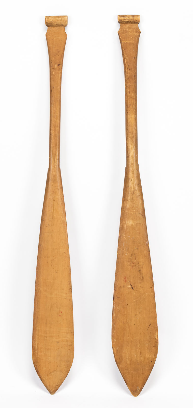 UNIDENTIFIED ARTIST, KAIGANI HAIDA, Pair of Ceremonial Dance Paddles, late 19th century