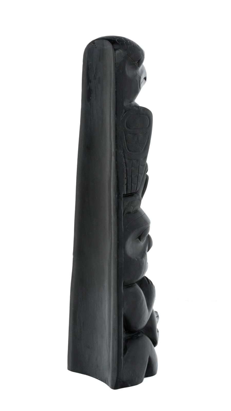 PAUL JONES (c. 1847-1927), SKIDEGATE, HAIDA GWAII, Model Totem Pole, c. 1900s