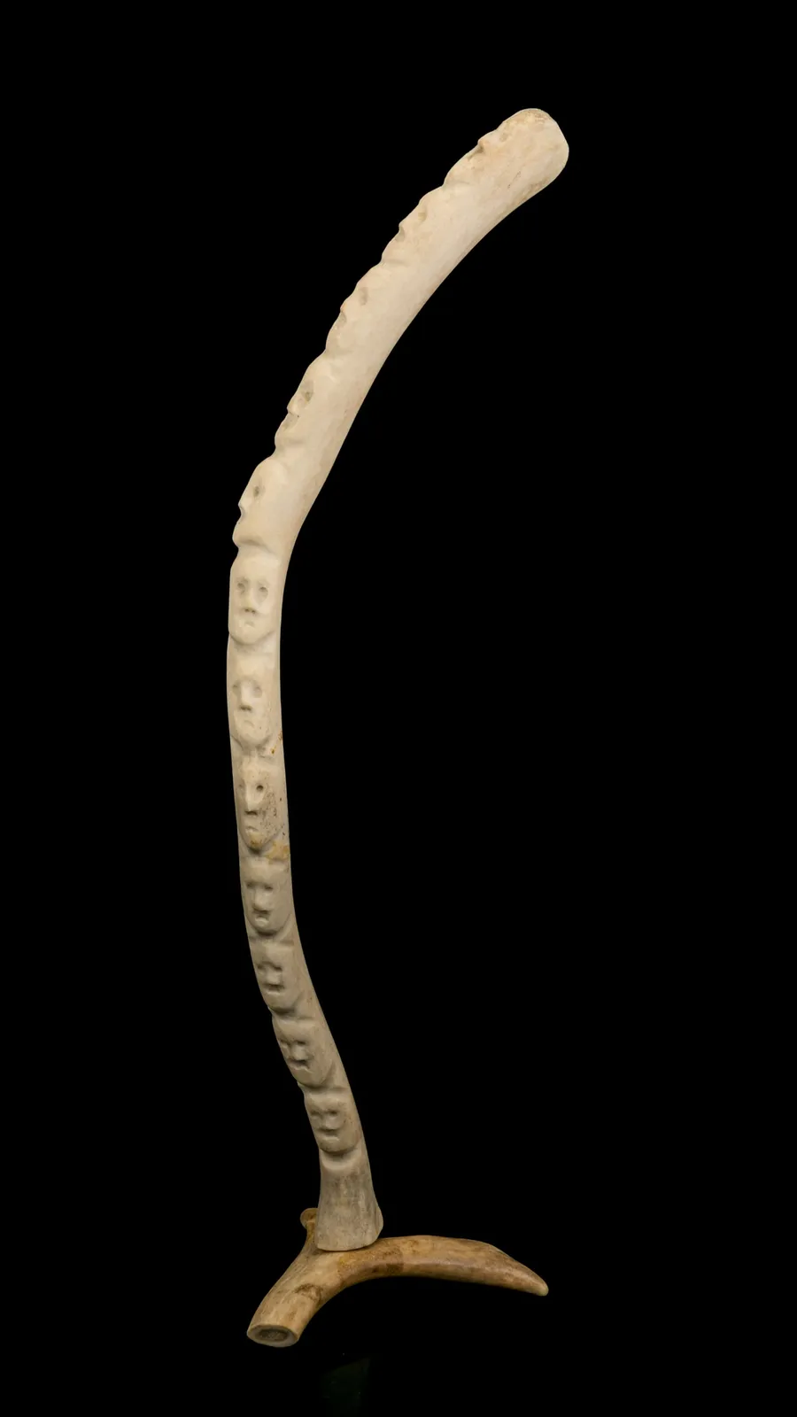 THOMAS SUVAARAQ (1935-1991) QAMANI'TUAQ (BAKER LAKE), One Form, Many Face, c. 1970s