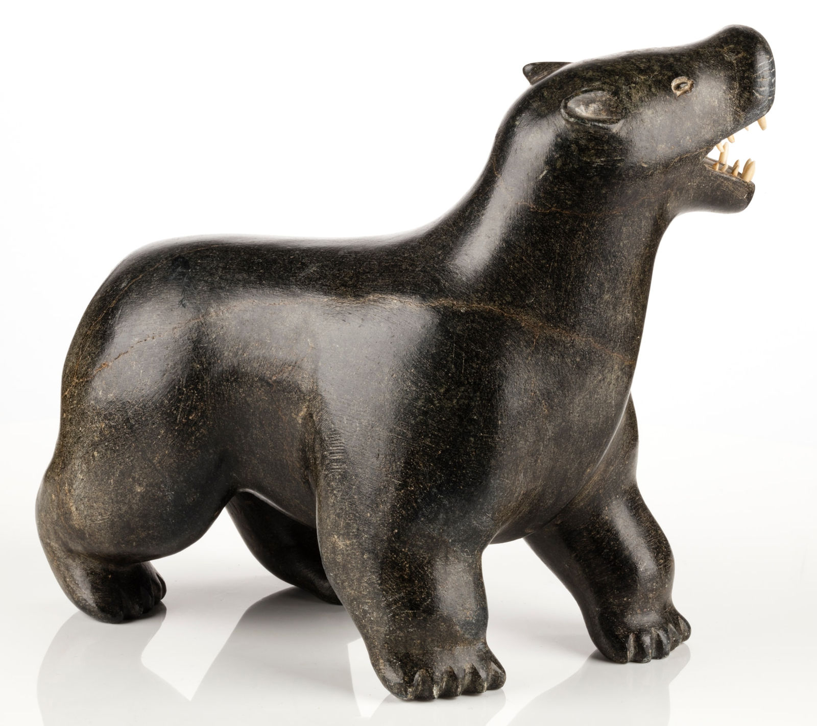 ELI WEETALUKTUK (1910-1958) INUKJUAK (PORT HARRISON), Snarling Bear, c. 1956-57
