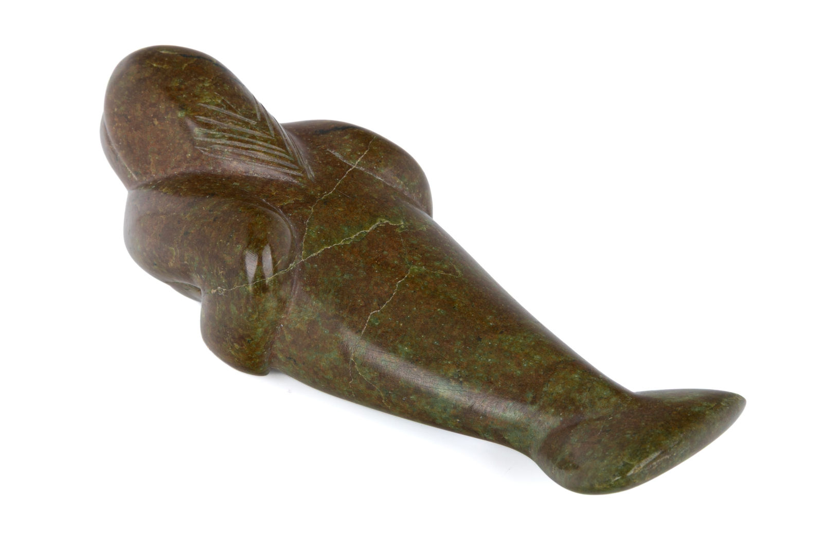 TEMELA PITSIULAK (1919-D) KIMMIRUT (LAKE HARBOUR), Swimming Sedna, 1970s