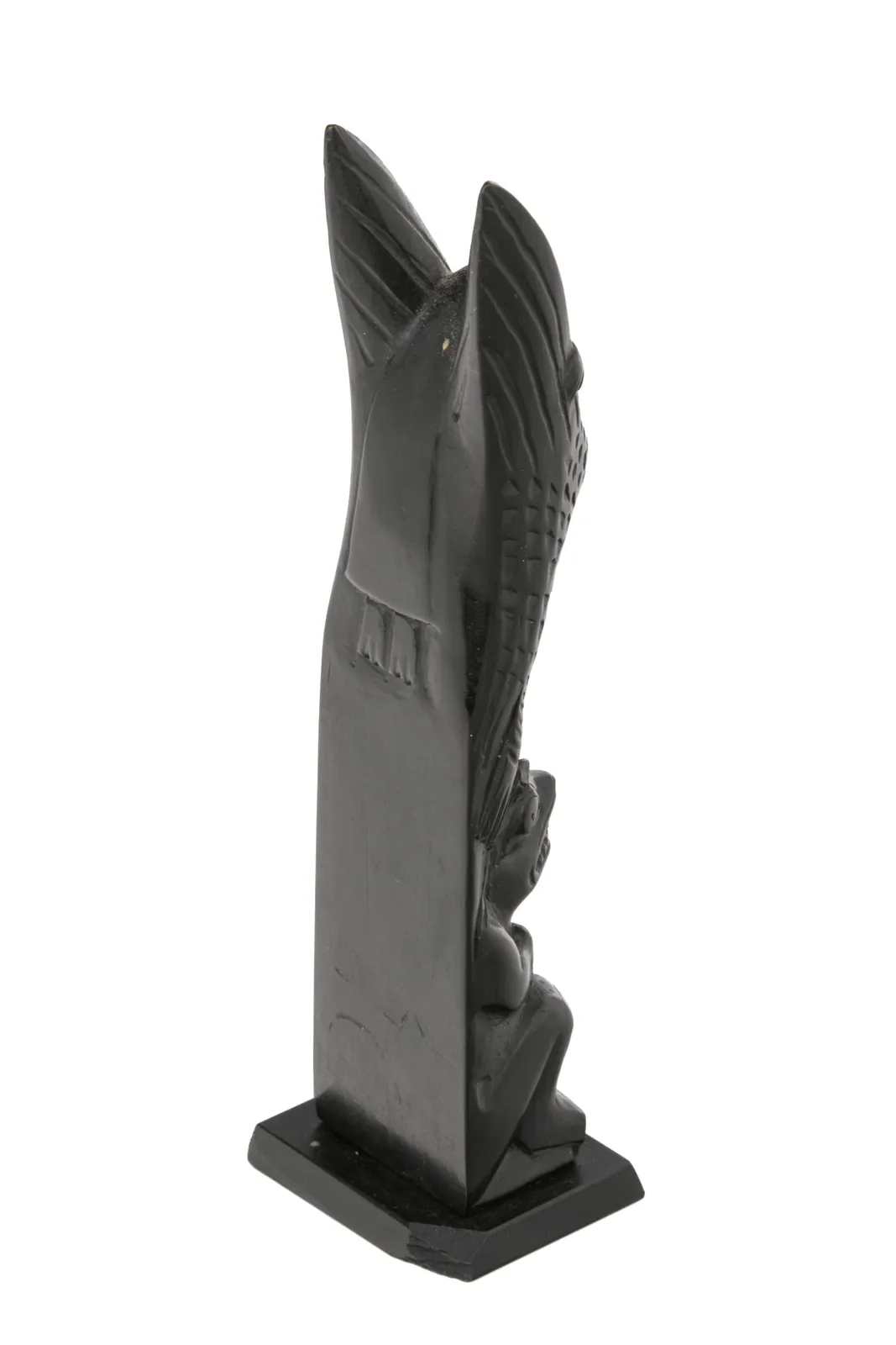 CAPTAIN ANDREW BROWN (1879-1962) HAIDA, Model Totem Pole, c. 1920s