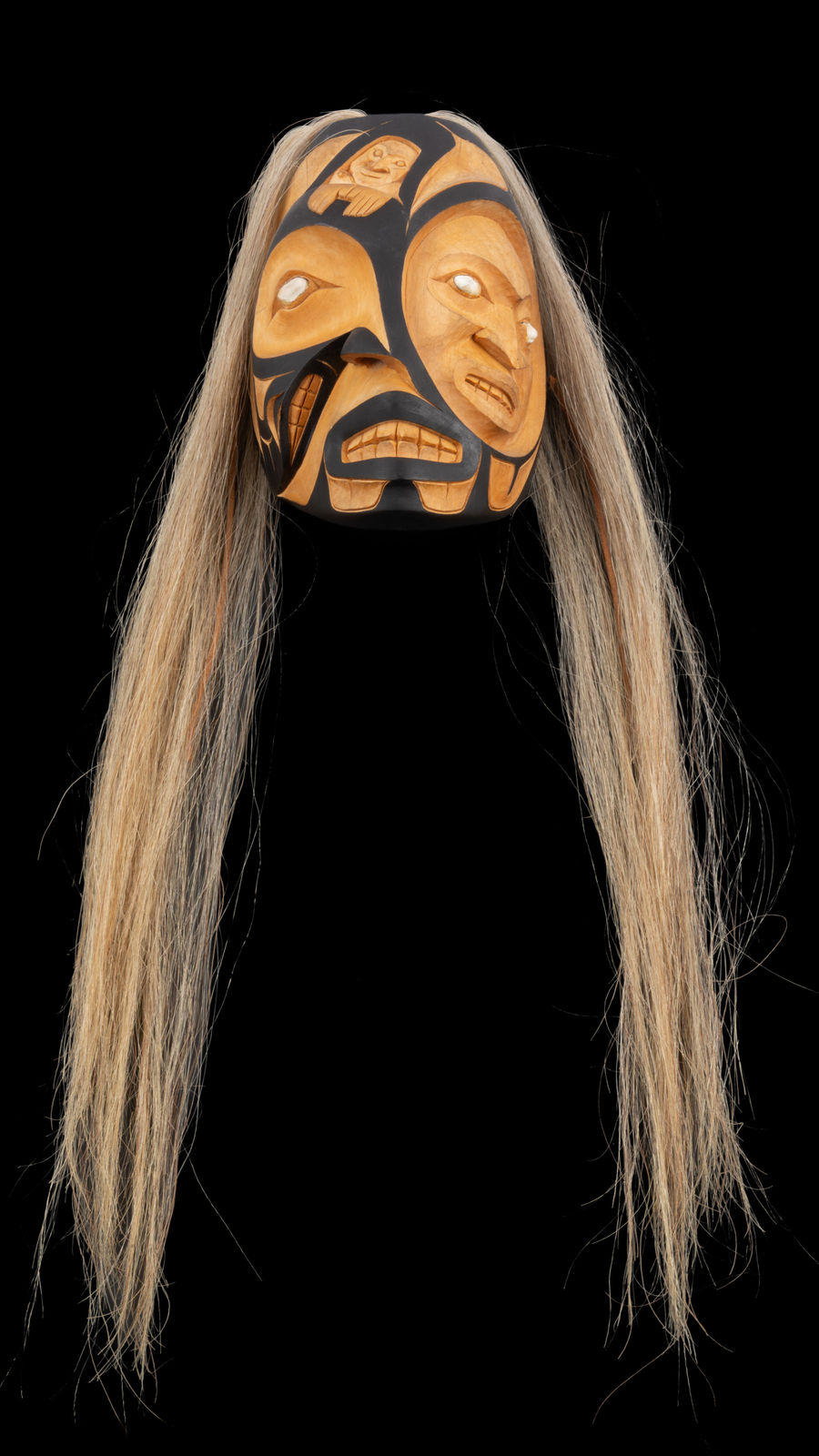 SANFORD WILLIAMS (1967-) MOWACHAHT/MUCHALAHT (NUU-CHAH-NULTH), Mask, 2 Aug 2008