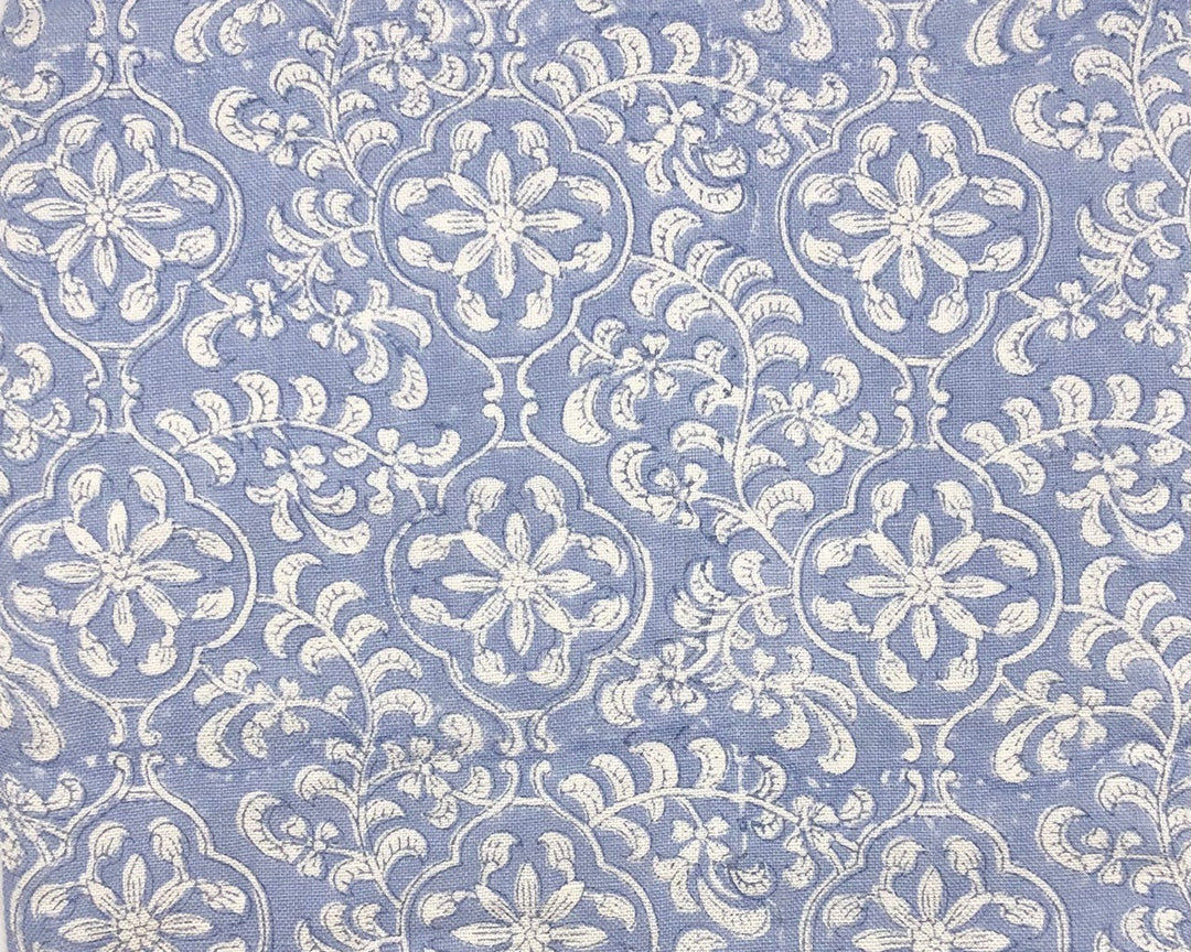 Triplett Block Print Blue