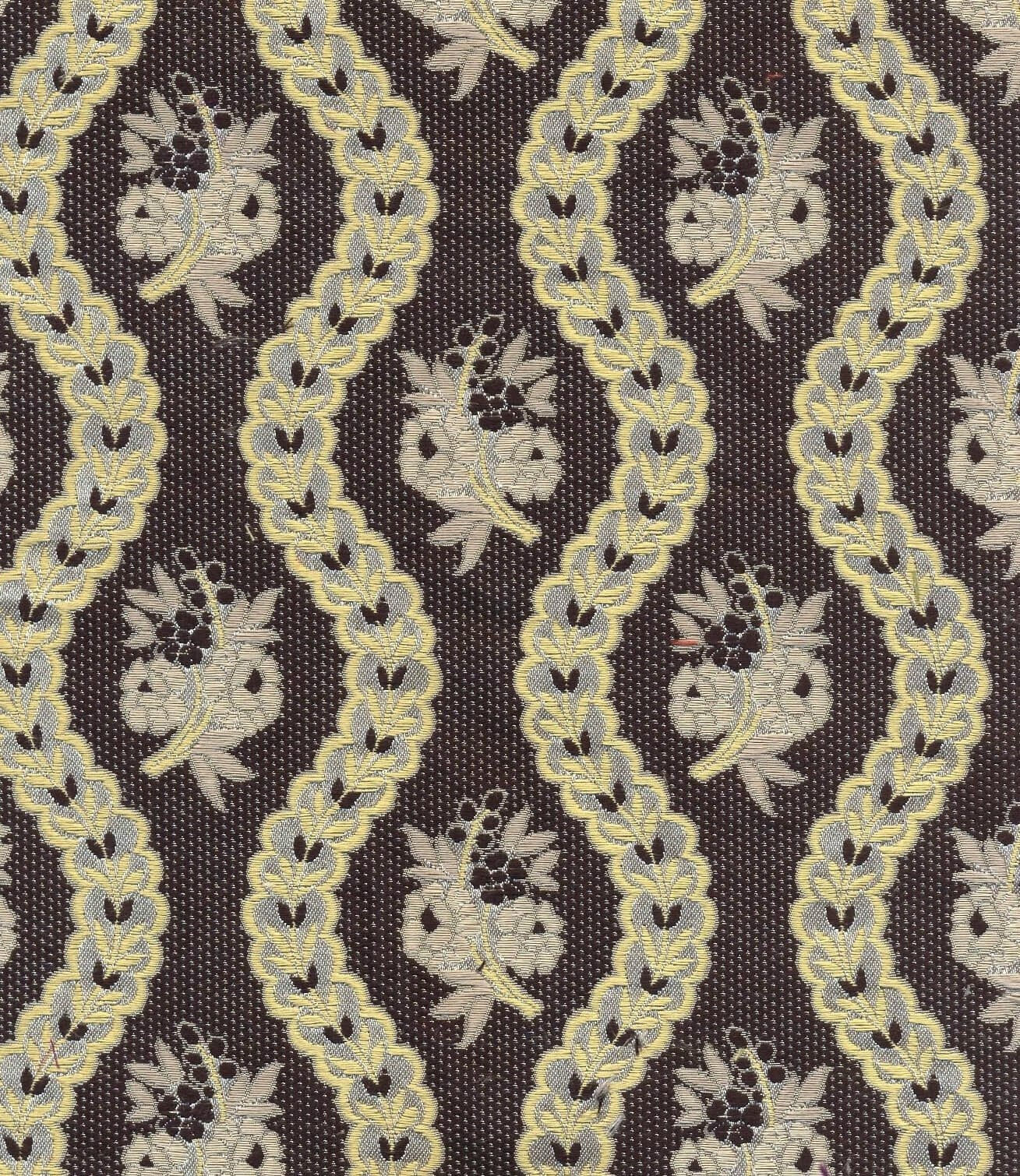 Charles Burger, Soierie Vauxelles Ardoise Or