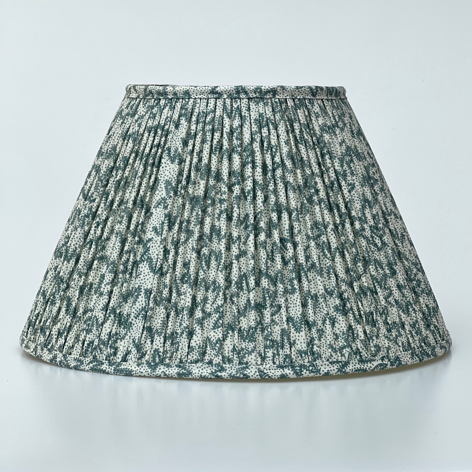 Warner Textile Archive Nathalie Grey Blue Lampshade