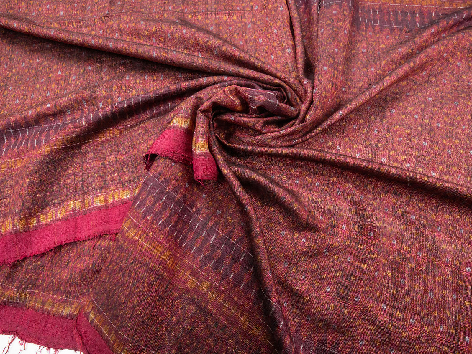 Vintage Cambodian Silk Textile