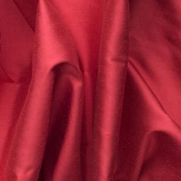 Douppion Cherry Silk