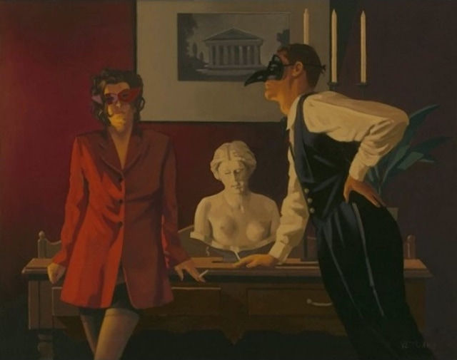 Jack Vettriano The Sparrow and The Hawk