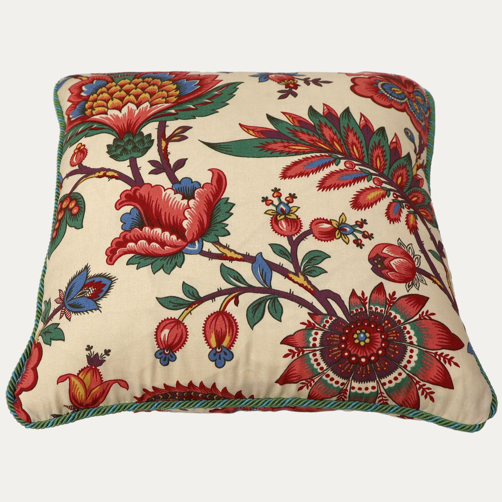 Decors Barbares Zenaide Original Cushion with Samuel & Sons Cord