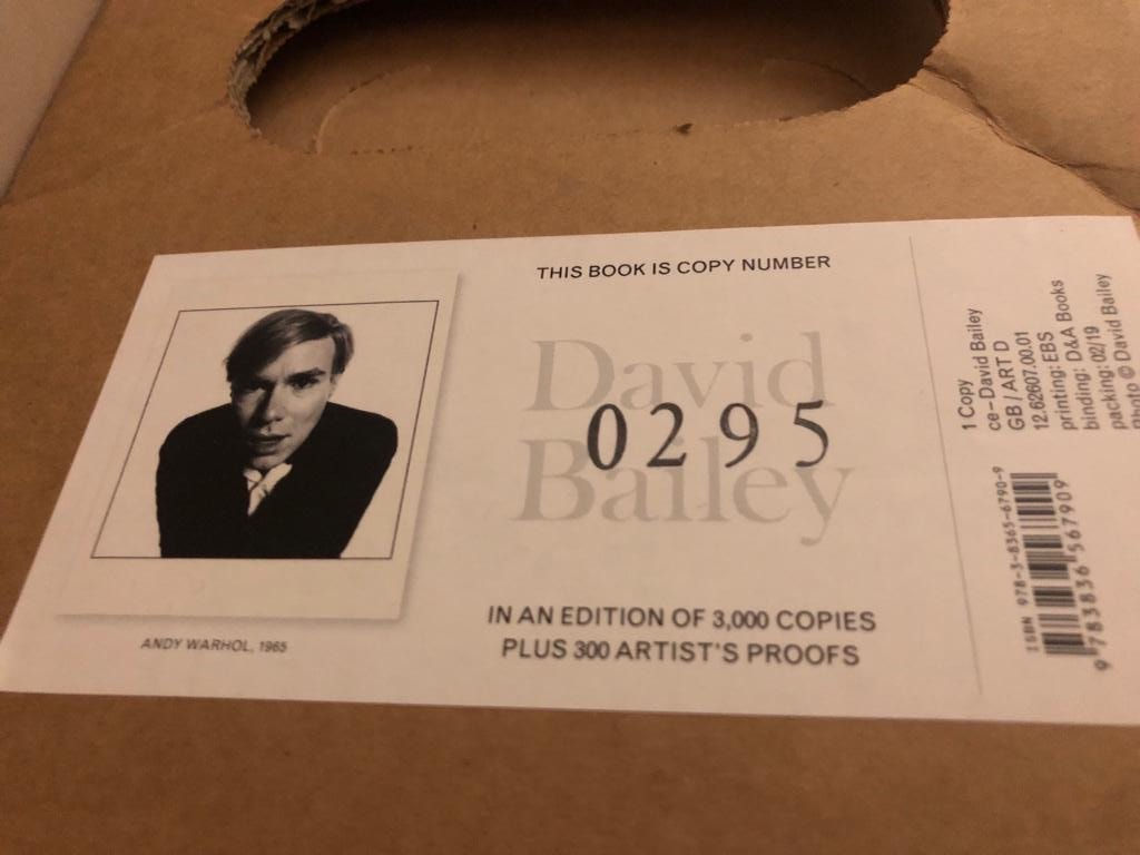 David Bailey SUMO Book