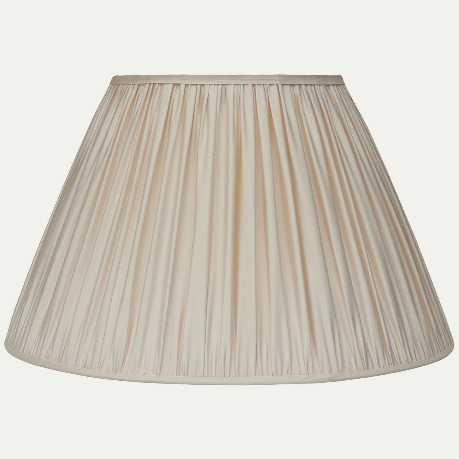 Vanilla Faille Silk Empire Lampshade
