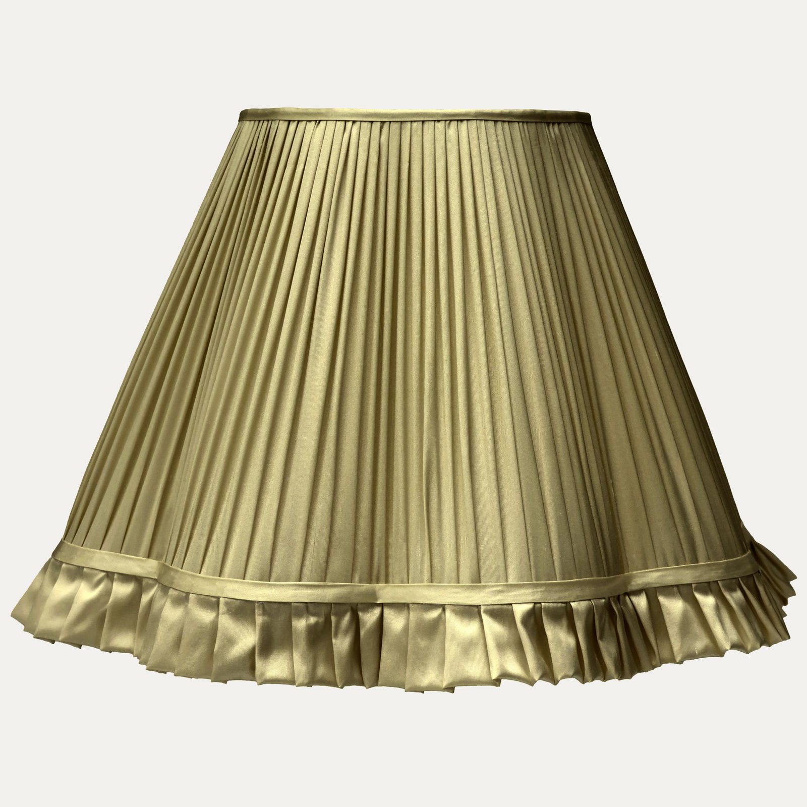 Douppion Harvest Silk Scallop Lampshade