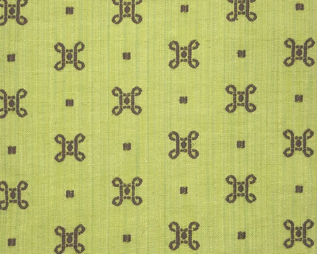 Georgian Embroidered Motif Green
