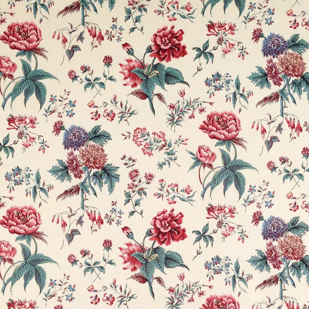Garden House Chintz Carmine