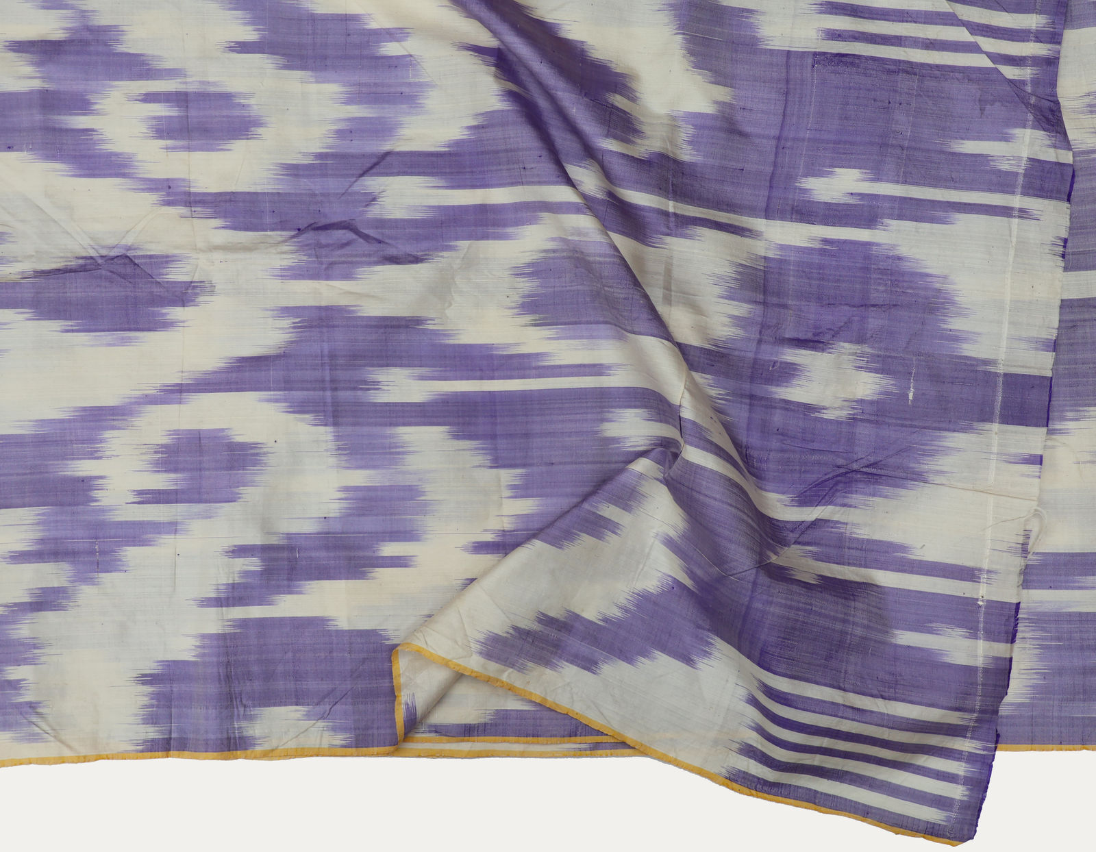 Vintage Uzbek Unusual Lilac Ikat