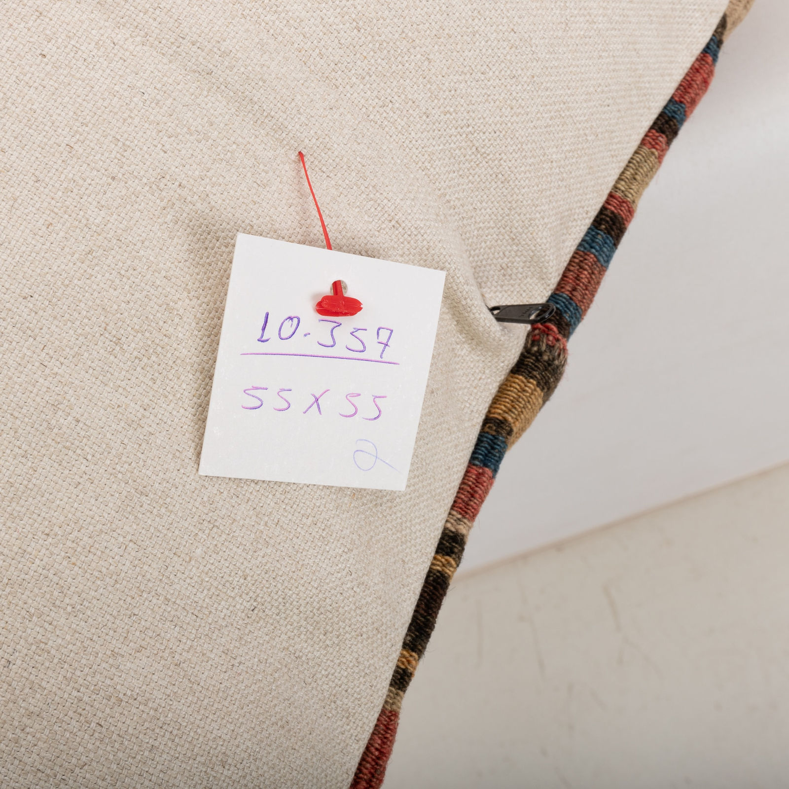 55x55cm 22x22in Jajim Striped Cushion