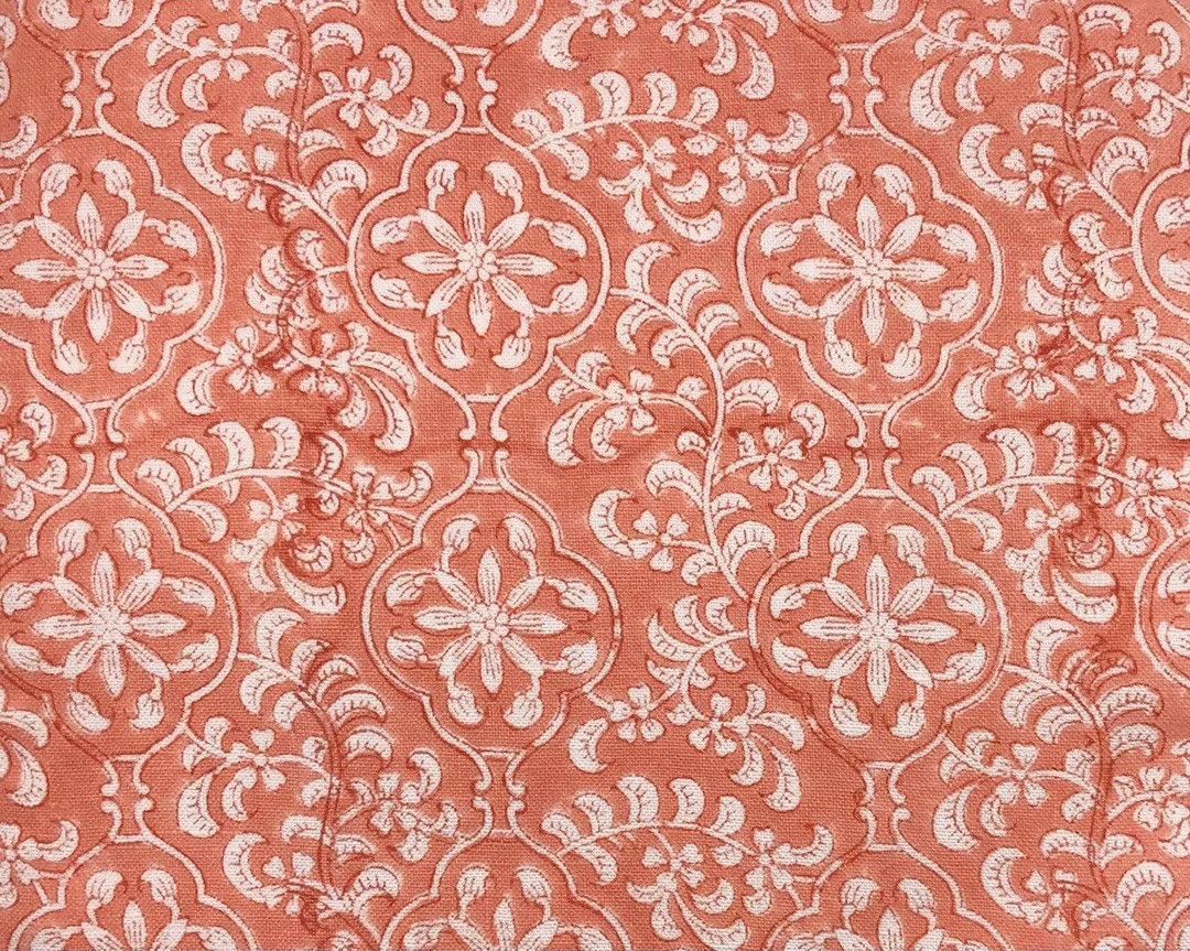 Jane Shelton, Triplett Block Print Coral