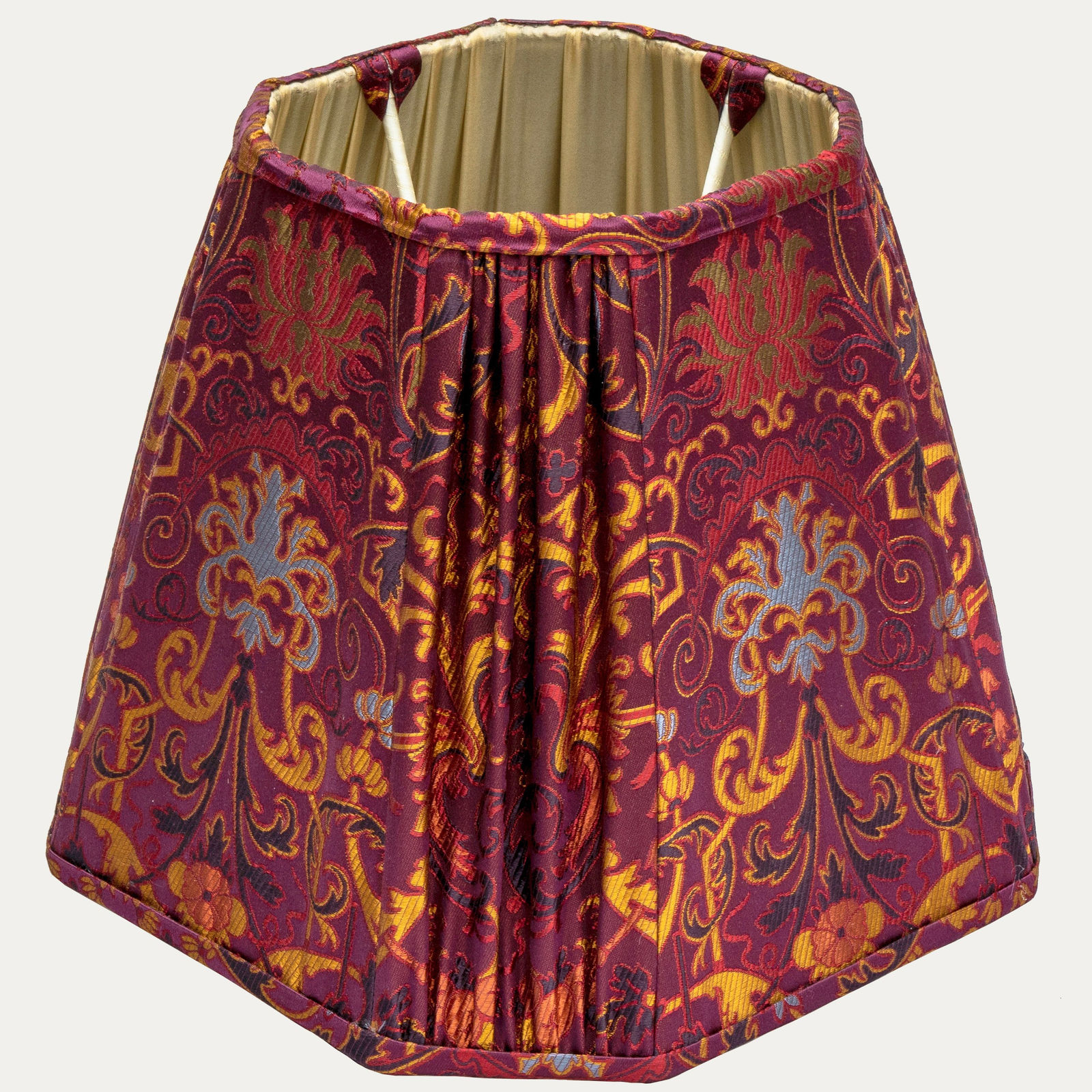 Tassinari & Chatel Sumptuous Cut Corner Silk Lampshade