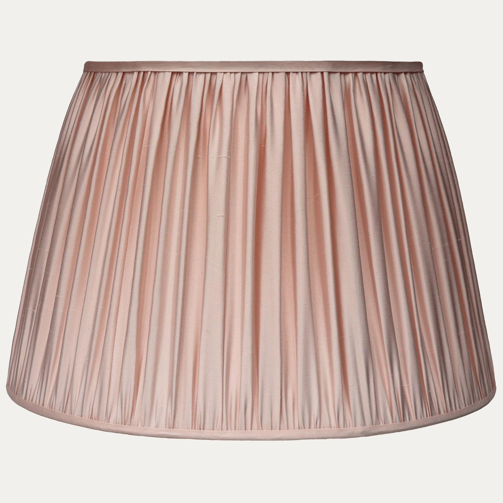 Pale Pink SFJ Silk Pembroke Lampshade