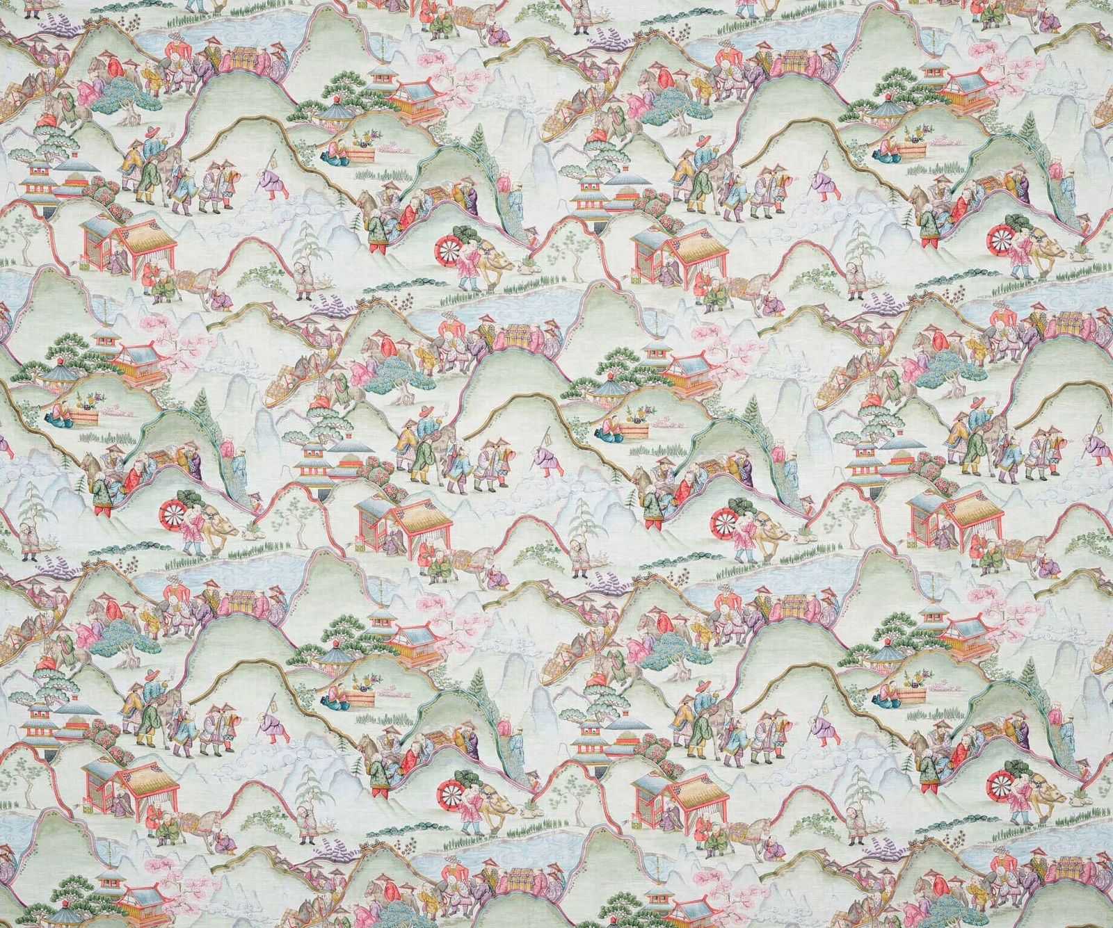 Les Rizieres De Shangbao Multicolore