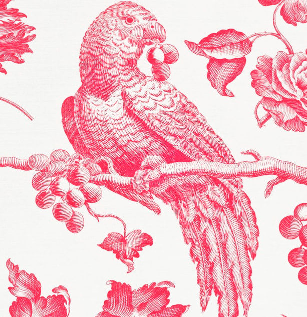 Great Toile Lipstick Pink On Oyster