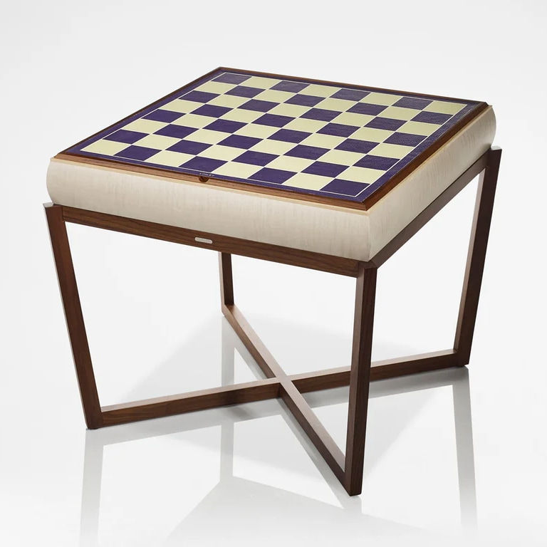 Linley Chess & Backgammon Games Compendium with Stand