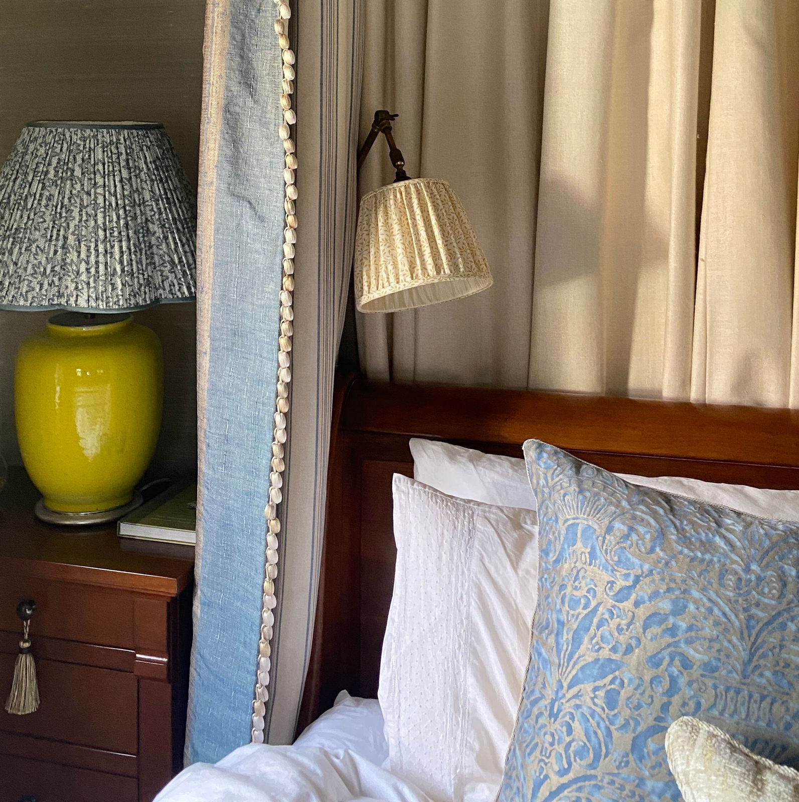 Chelsea Textiles Lampshade for Reading Light