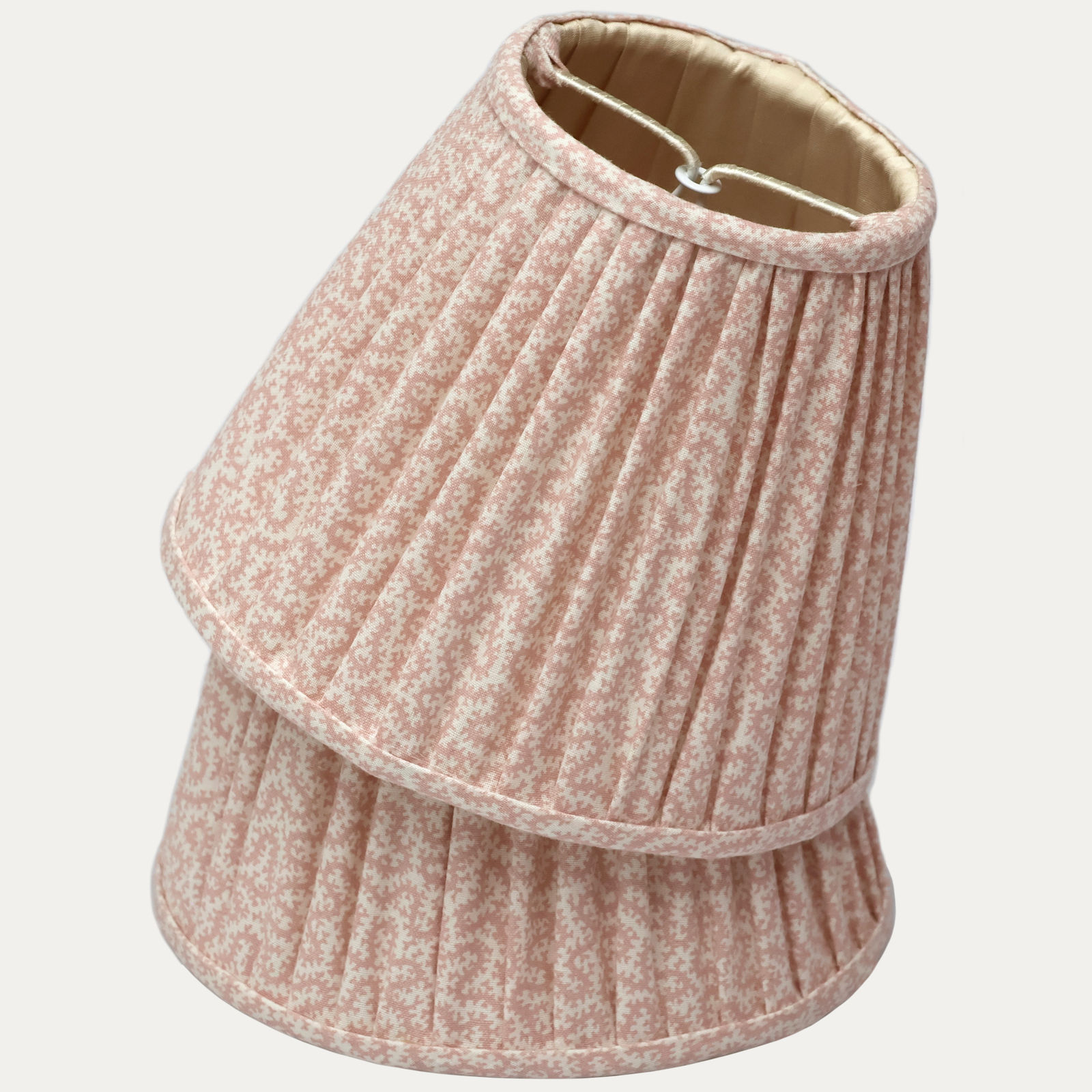 Ian Sanderson Petra Bisque Handsewn Candle Clip Lampshades