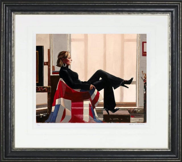 Jack Vettriano Olympia Zara Phillips Framed