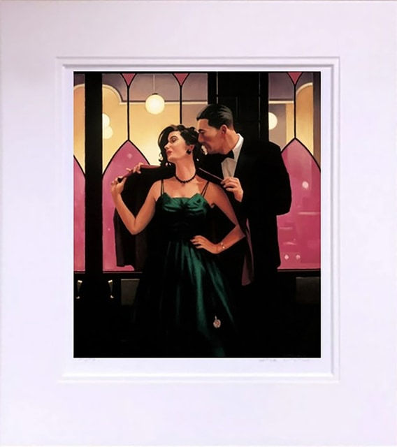 Jack Vettriano Words of Wisdom Mounted