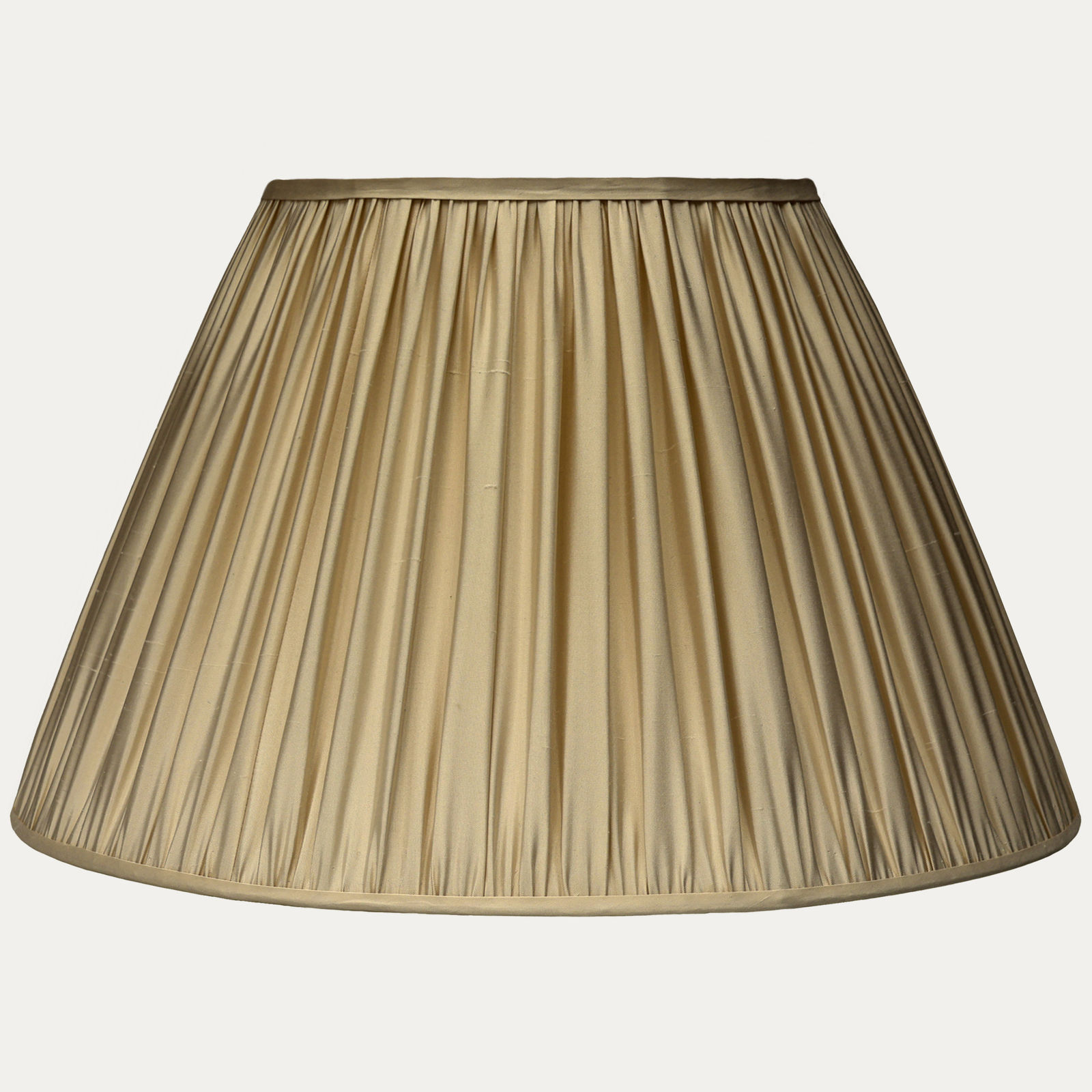 Douppion Light Bronze Silk Empire Lampshade