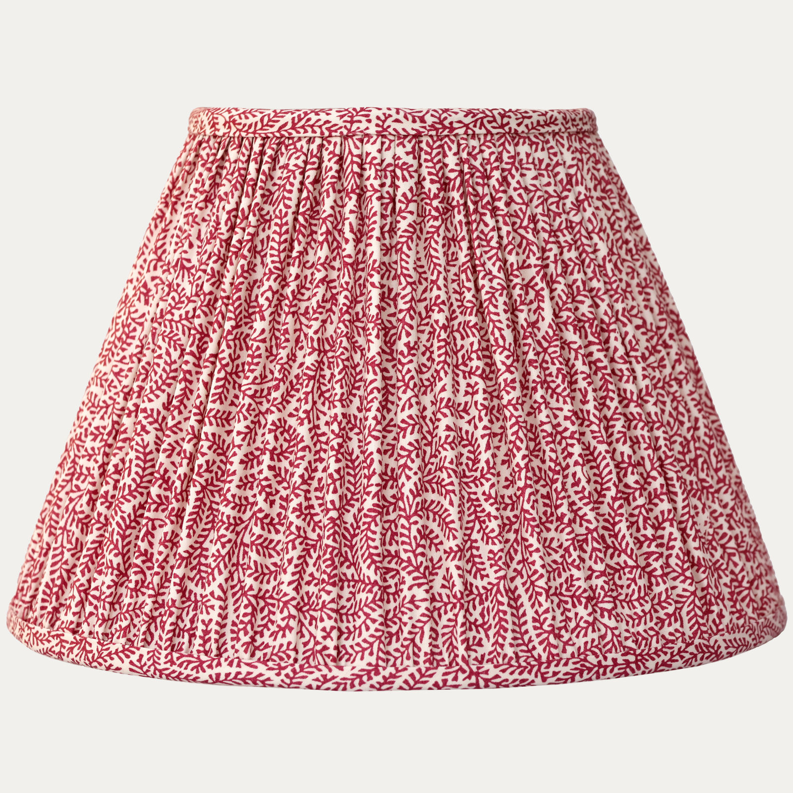 Soane Coral Pink Lampshade with Silk Lining