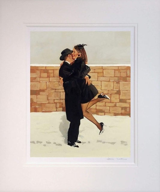 Jack Vettriano Love Story Mounted
