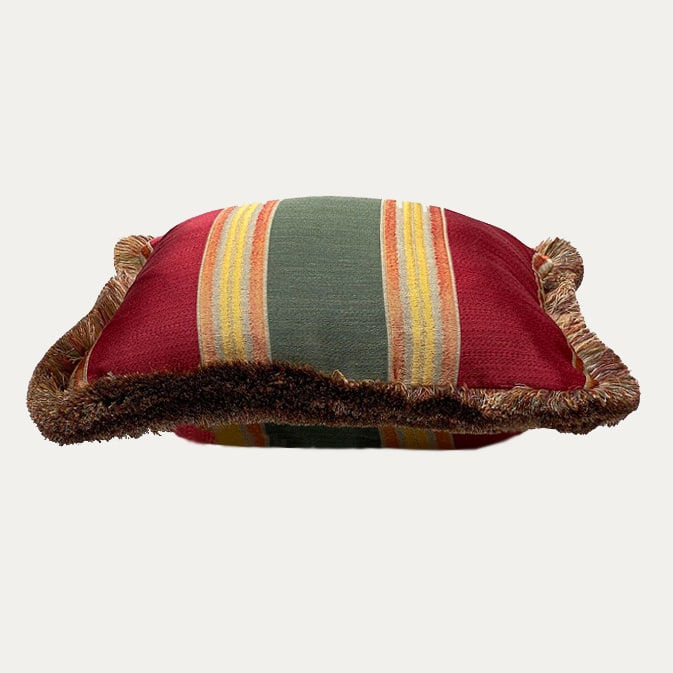 Nicole Fabre Plessis Mazarin Decorative Cushion with Jewel Fringe