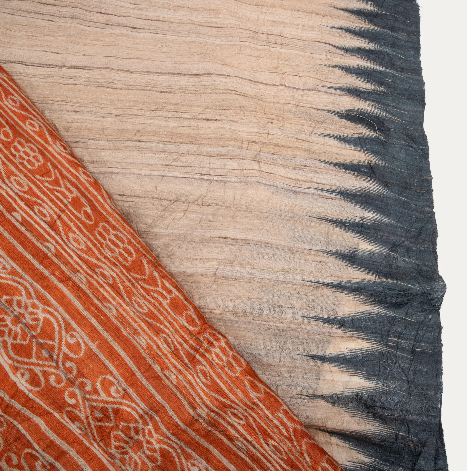 Vintage Indian Block Print Textile