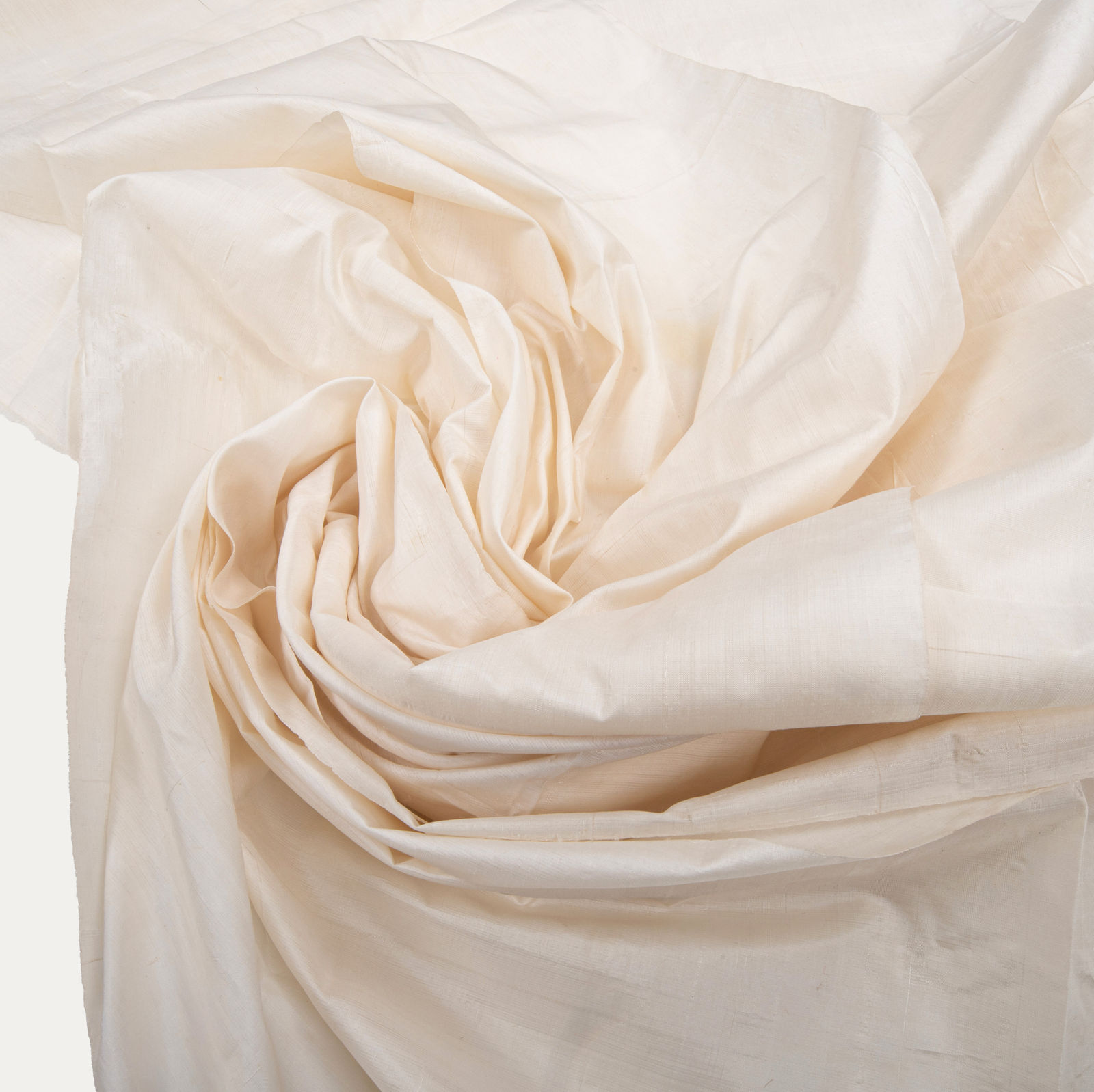 Vintage Off White Silk