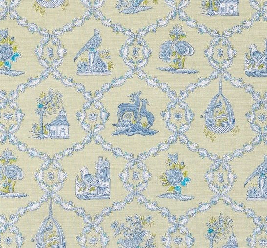 Honfleur Blue Green On Oyster