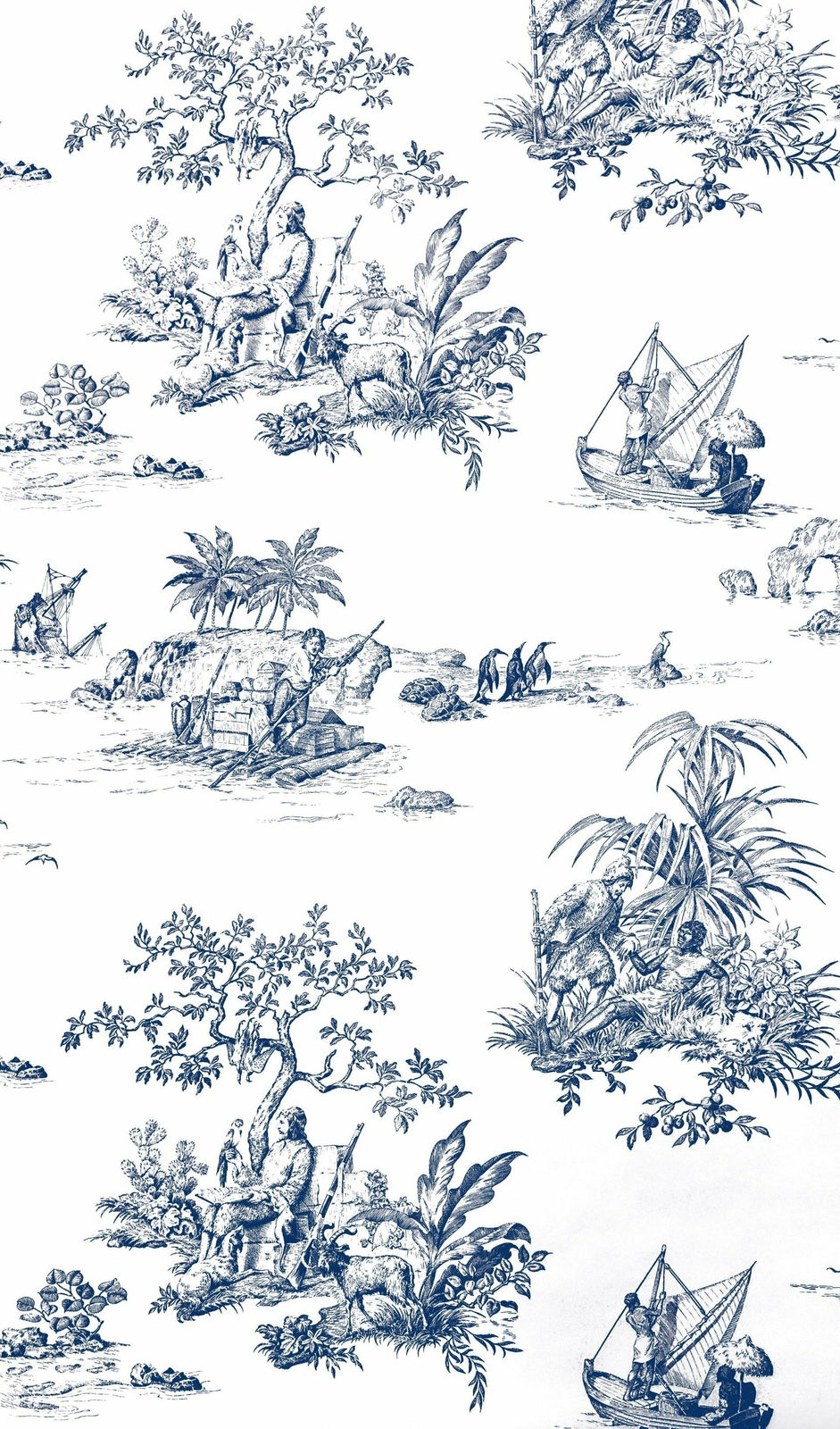 Robinson Crusoe Clair Bleu