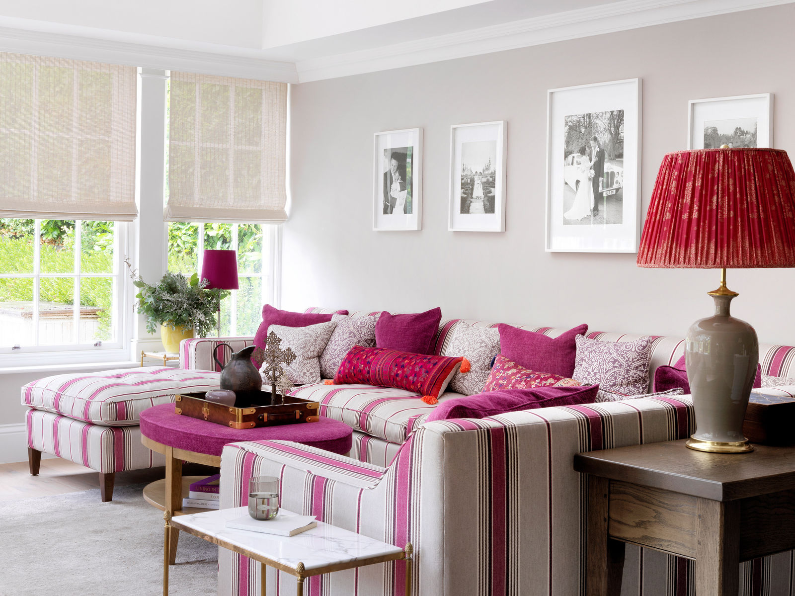 Christopher Spitzmiller Amy Lamp, Grey, 23k Gold Water Gilt Base, Brass Double Socket ClusterChristopher Spitzmiller Amy Lamp, Grey, 23k Gold Water Gilt Base, Brass Double Socket Cluster