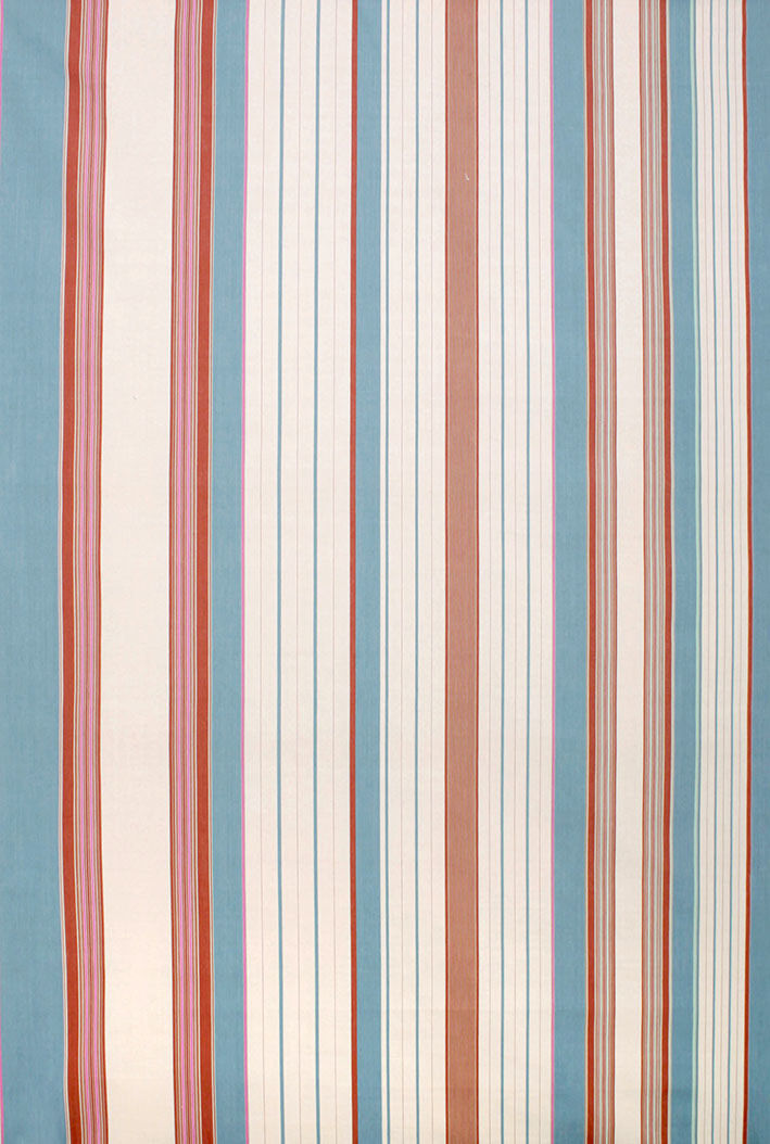 Barnaby Stripe Red Mustard