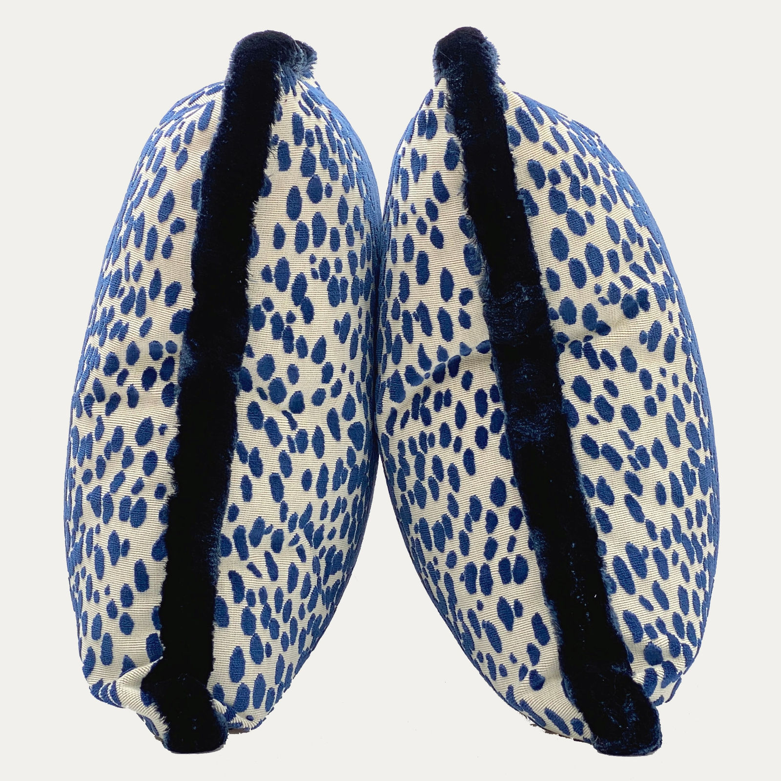 Schumacher Cheetah Ink Decorative Cushion handmade by Floren