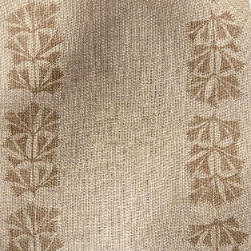 Sea Leaves Taupe Mushroom