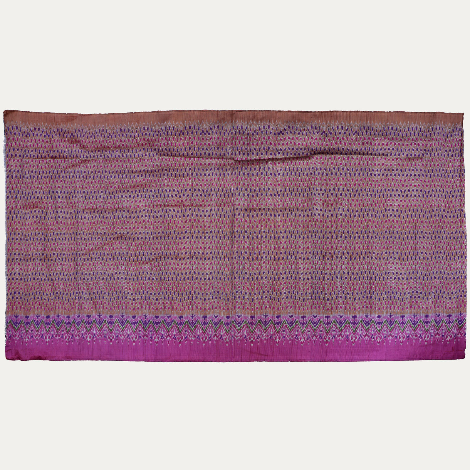 Beautiful Hand-woven Thai Silk from Isan Region