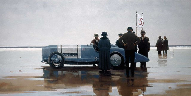Jack Vettriano Pendine Beach