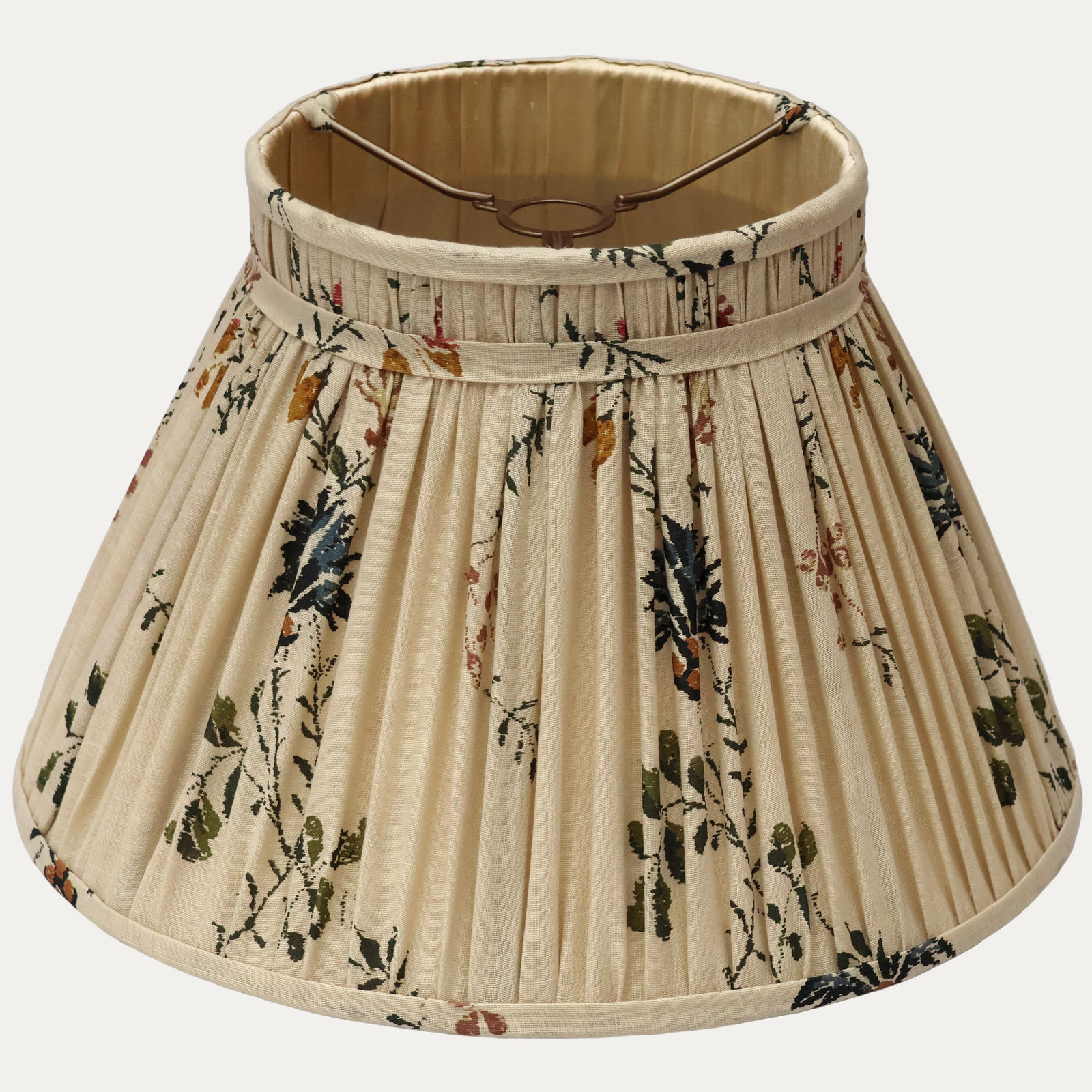 Robert Kime Cornflowers Collar Top Reading Light Lampshade