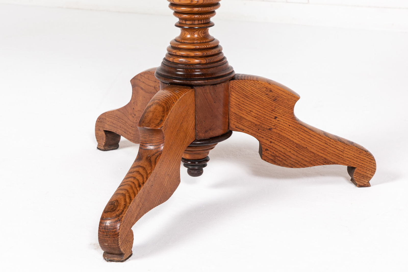 19th Century French Oak Occasional Table