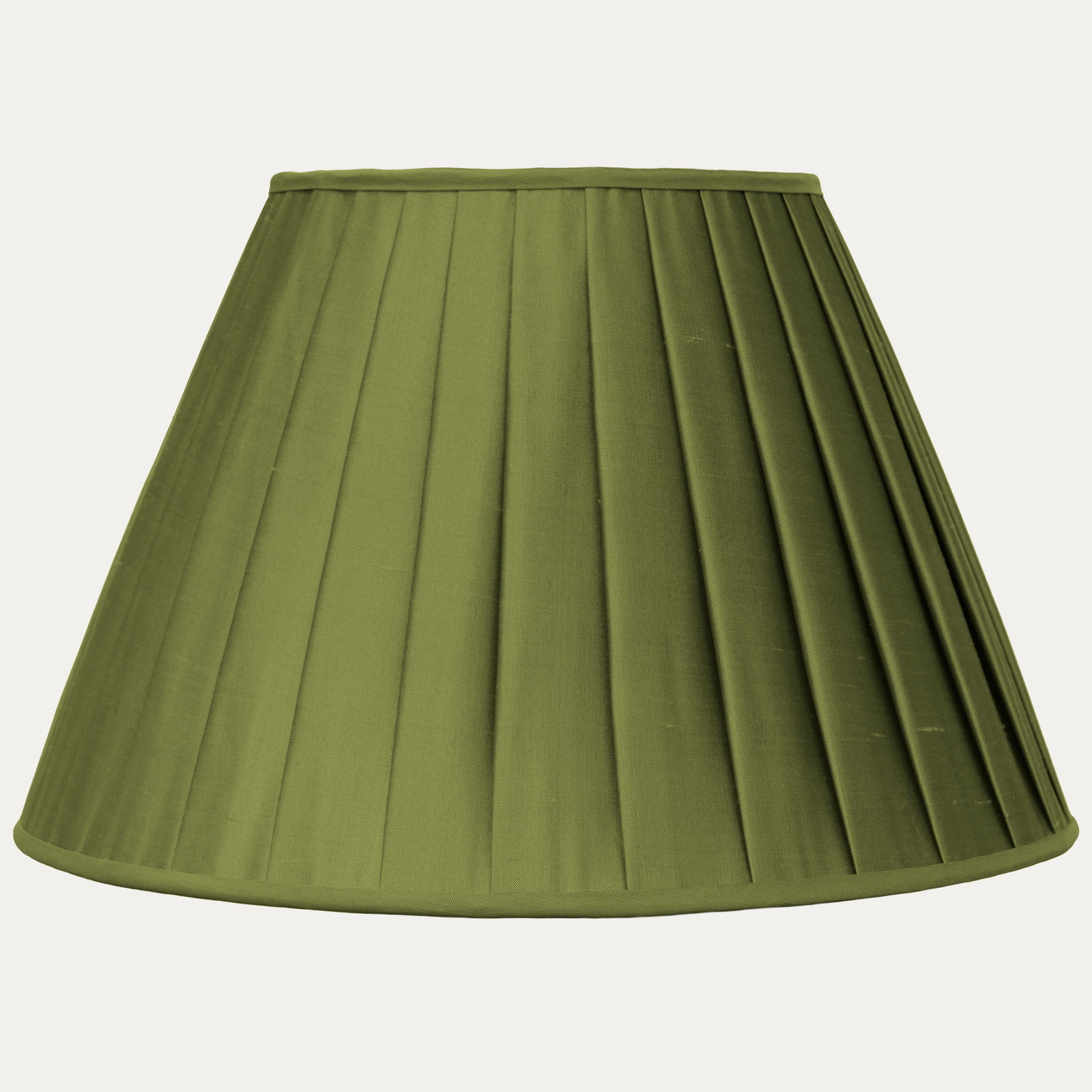 Douppion Apple Silk Box Pleated Lampshade