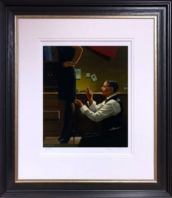 Jack Vettriano The Devoted Dressmaker Framed